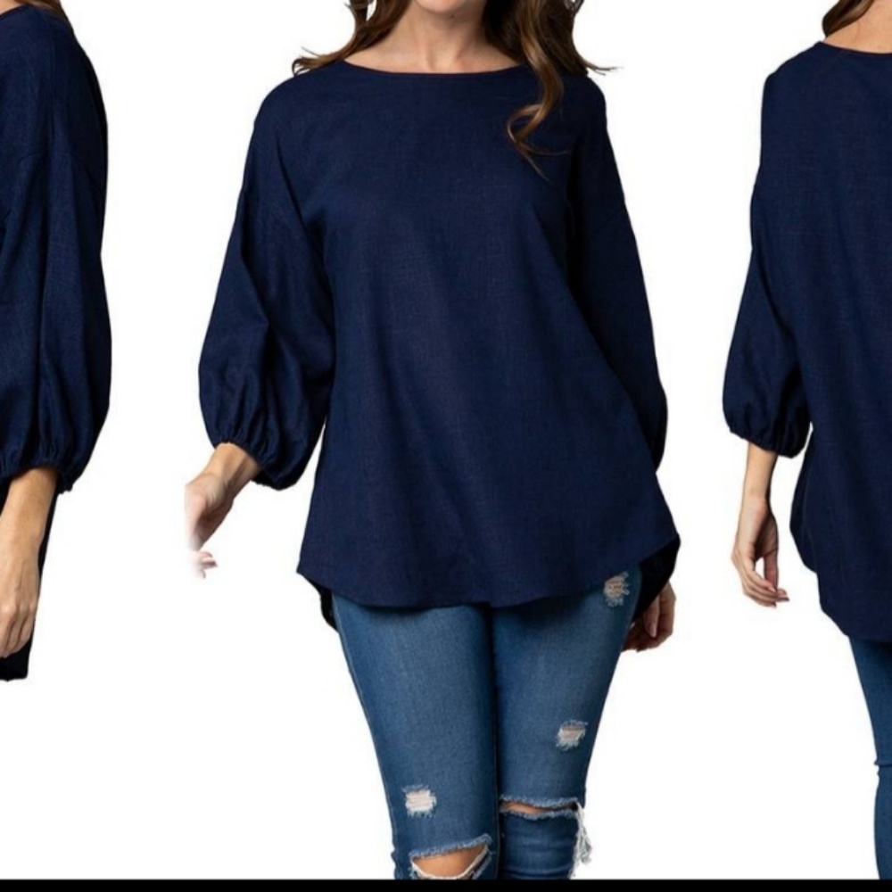 Linen A Line Top